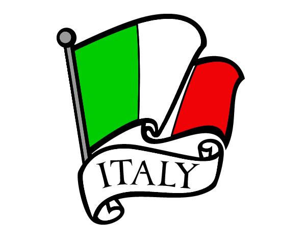 Dibujo Bandera de Italia pintado por rafa43