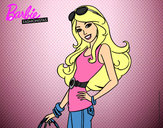 Dibujo Barbie casual pintado por nataliaTV