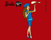 Dibujo Barbie cocinera pintado por MeliBarbie