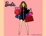 Dibujo Barbie de compras pintado por Beleem