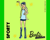 Dibujo Barbie Fashionista 4 pintado por fati07