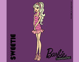 Dibujo Barbie Fashionista 6 pintado por fati07