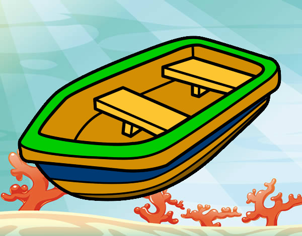 Dibujo Barca pintado por olgam