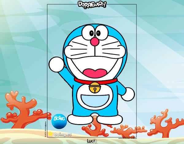 Dibujo Doraemon pintado por Yanii