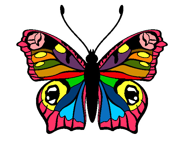 Dibujo Mariposa 20 pintado por JuanikoPok