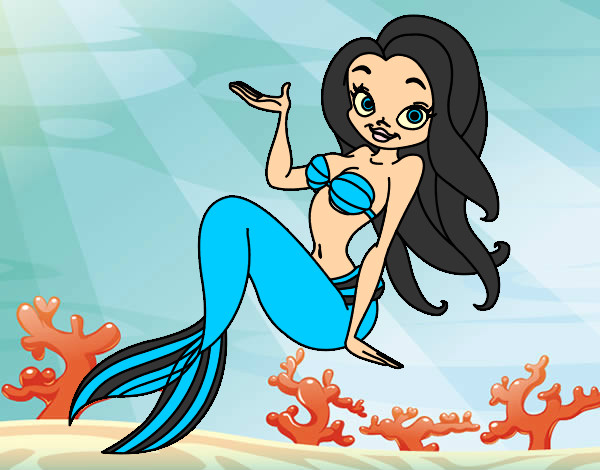 Dibujo Sirena sexy pintado por Beleem