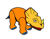 Dibujo Triceratops II pintado por joseramon