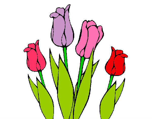 Dibujo Tulipanes pintado por SAROCHA