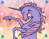 Dibujo Unicornio salvaje pintado por nataliaTV