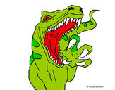 Dibujo Velociraptor II pintado por mailin40