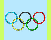 Dibujo Anillas de los juegos olimpícos pintado por  katrina80