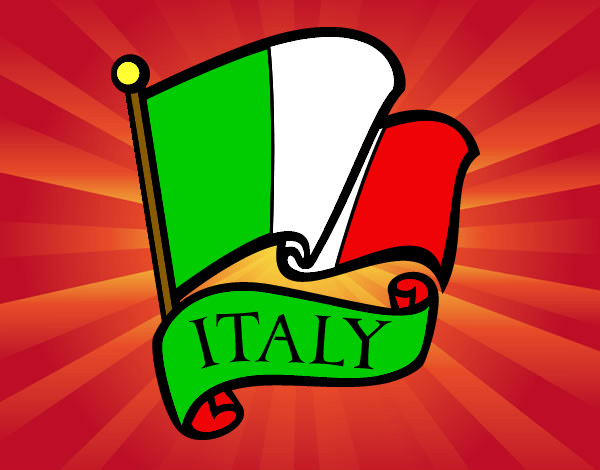 Dibujo Bandera de Italia pintado por arichuna