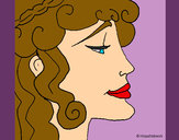 Dibujo Cabeza de mujer pintado por rinni18
