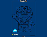 Dibujo Doraemon pintado por ivaneix234