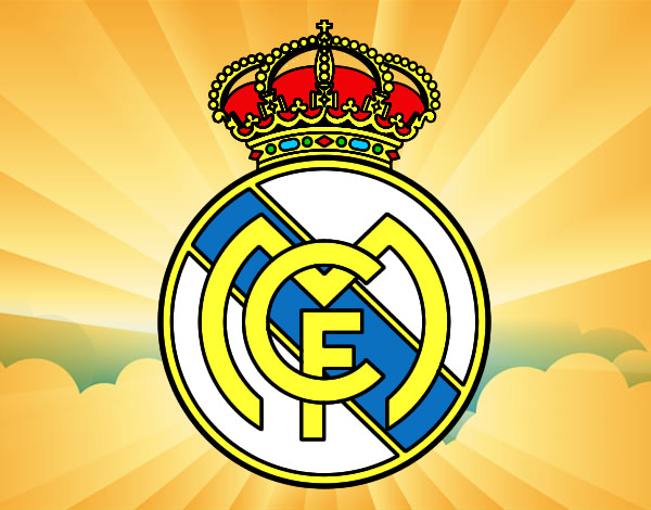 Dibujo Escudo del Real Madrid C.F. pintado por Rocio_26