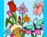 Dibujo Fauna y flora pintado por Michelle26