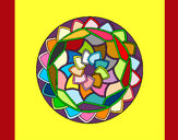 Dibujo Mandala 1 pintado por HILDA18