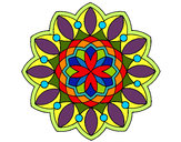 Dibujo Mandala 20 pintado por alitaa