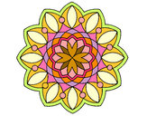 Dibujo Mandala 3 pintado por alitaa