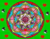 Dibujo Mandala 6 pintado por tityh