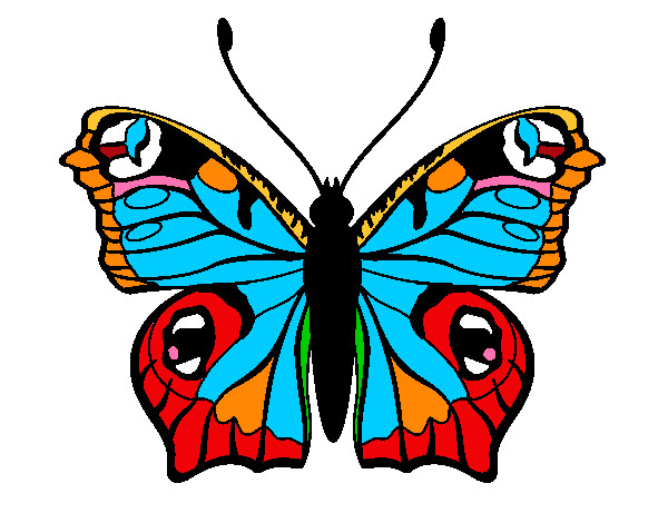 Dibujo Mariposa 20 pintado por blaki