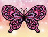 Dibujo Mariposa bonita pintado por rinni18