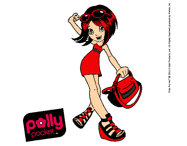 Dibujo Polly Pocket 12 pintado por sayra18