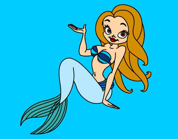 Dibujo Sirena sexy pintado por flopy2011
