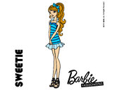 Dibujo Barbie Fashionista 6 pintado por erixuuuu