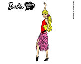 Dibujo Barbie flamenca pintado por ximena898
