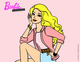 Dibujo Barbie súper guapa pintado por ALBA123 