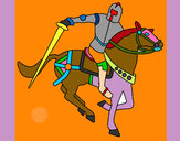 Dibujo Caballero a caballo IV pintado por Alvaro2006