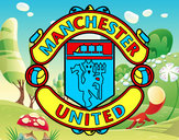 Dibujo Escudo del Manchester United pintado por robee