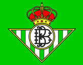 Dibujo Escudo del Real Betis Balompié pintado por lolabetica