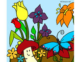 Dibujo Fauna y flora pintado por jeji
