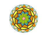 Dibujo Mandala 1 pintado por Rousayton