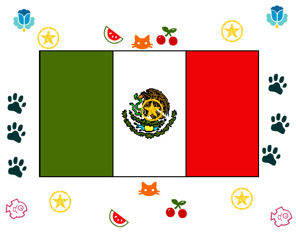 Dibujo México 1 pintado por chiv