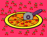 Dibujo Pizza pintado por sofiamari