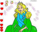 Dibujo Princesa real pintado por Ivanka123