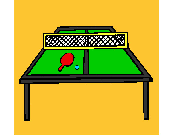 Dibujo Tenis de mesa 1 pintado por ana_