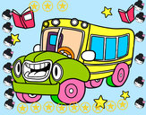 Dibujo Autobús animado pintado por chiq