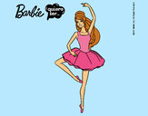 Dibujo Barbie bailarina de ballet pintado por Lin187