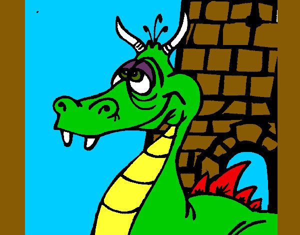 Dibujo Dragón mareado pintado por Isabel_car