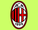 Dibujo Escudo del AC Milan pintado por Isabel_car