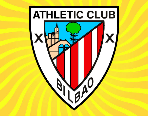 Dibujo Escudo del Athletic Club de Bilbao pintado por Isabel_car