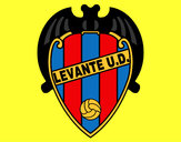 Dibujo Escudo del Levante UD pintado por Isabel_car