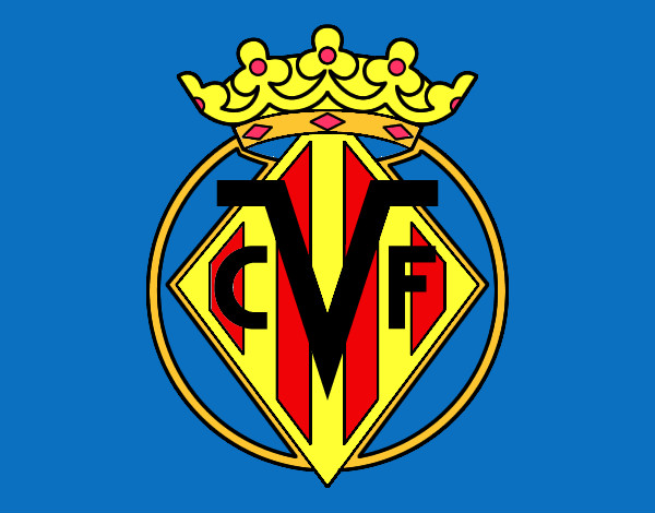 Dibujo Escudo del Villarreal C.F. pintado por Isabel_car