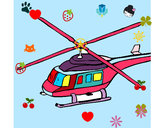 Dibujo Helicóptero 3 pintado por Danielvis 