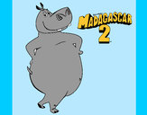 Dibujo Madagascar 2 Gloria 1 pintado por Monopop