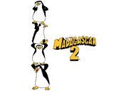Dibujo Madagascar 2 Pingüinos pintado por Monopop